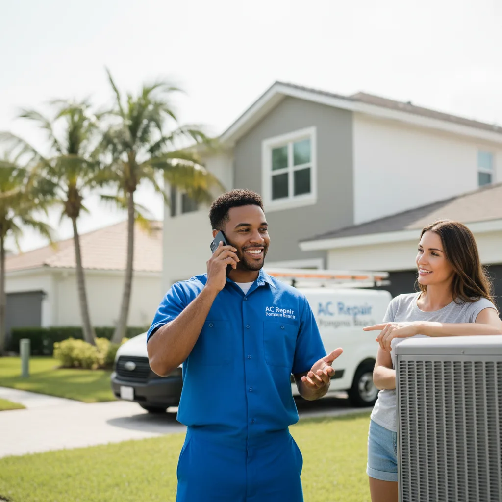 AC Repair Pompano Beach customer support in Forest